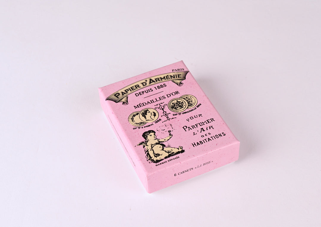 Cutie Vintage cu 6 carnete - ROSE