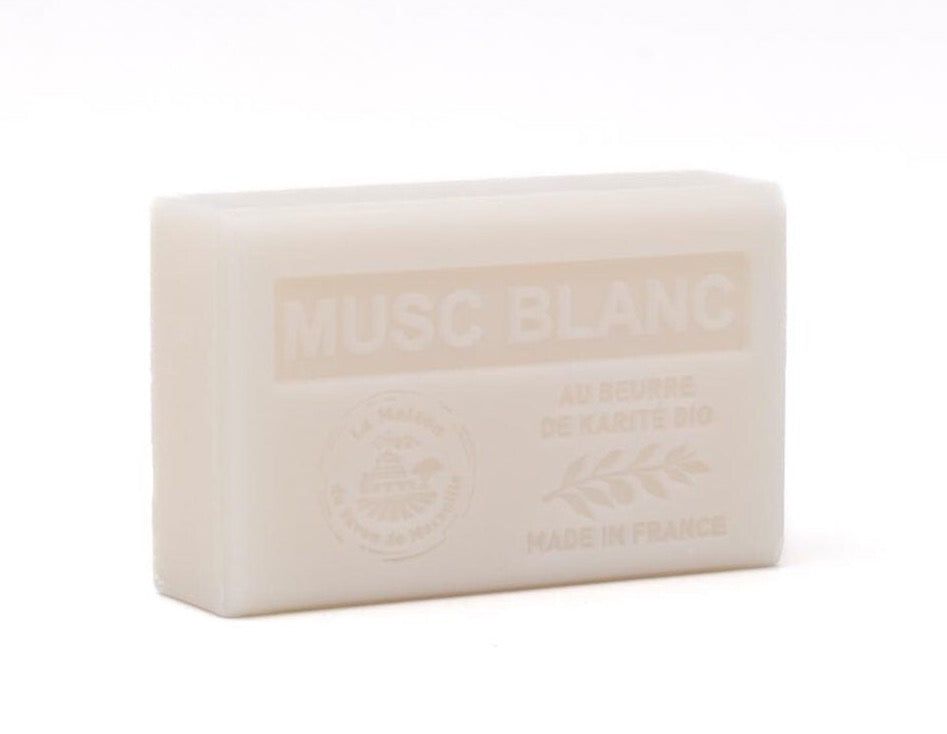 Săpun 125g Unt de Shea - Mosc Alb