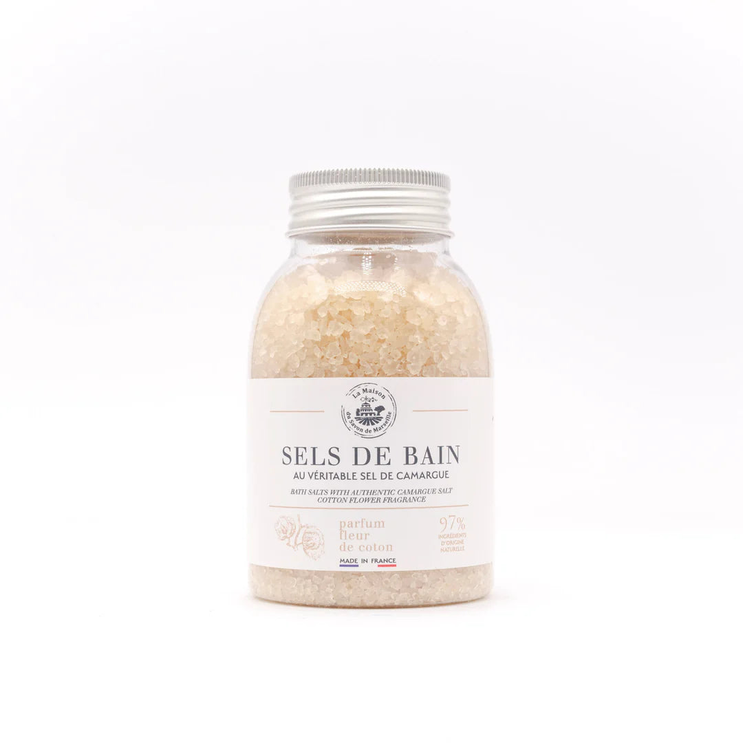 Sare de baie - Floare de bumbac 300g