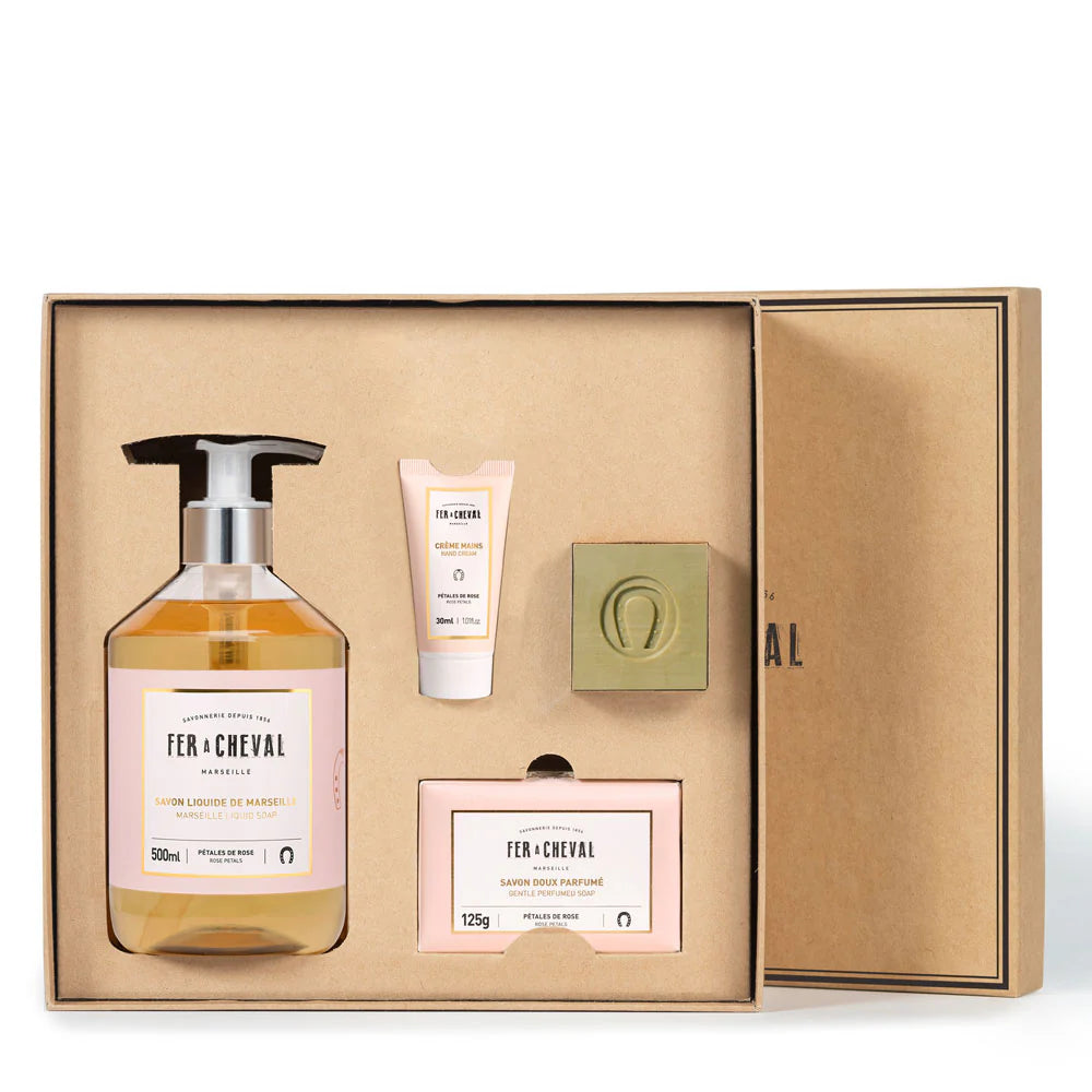 Set Cadou Pur Olive - Delicatețe de Trandafir