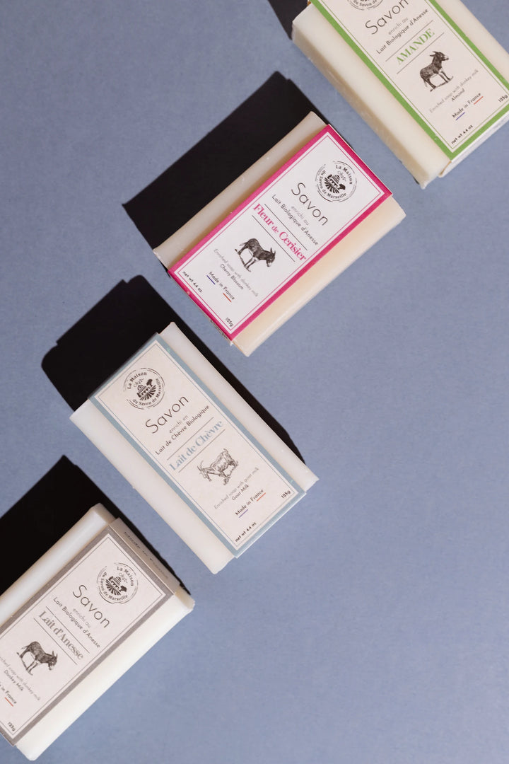 Săpun DUO 125g - Floare de Cires si Lapte de Măgărită