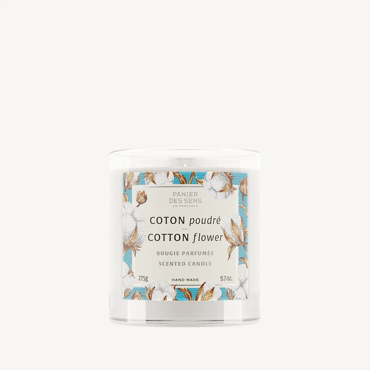 Lumânare parfumată ceară vegetală 275g - Parfum Floare de Bumbac