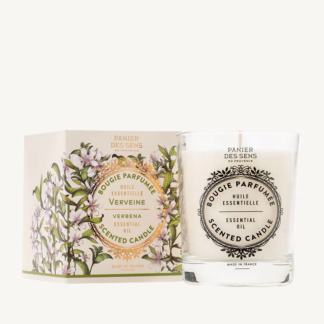 Lumânare parfumată, 180g - Verbenă Energizantă