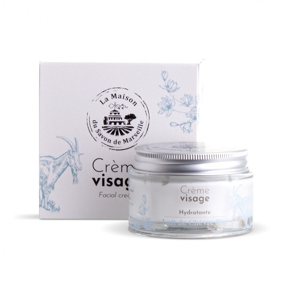 Cremă Hidratantă pentru Față 50ml - Lapte bio de Capră