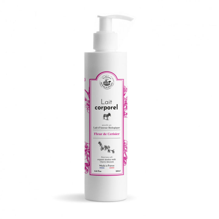 Lapte de Corp cu Lapte de Măgăriță - Floare de Cireș 250ml