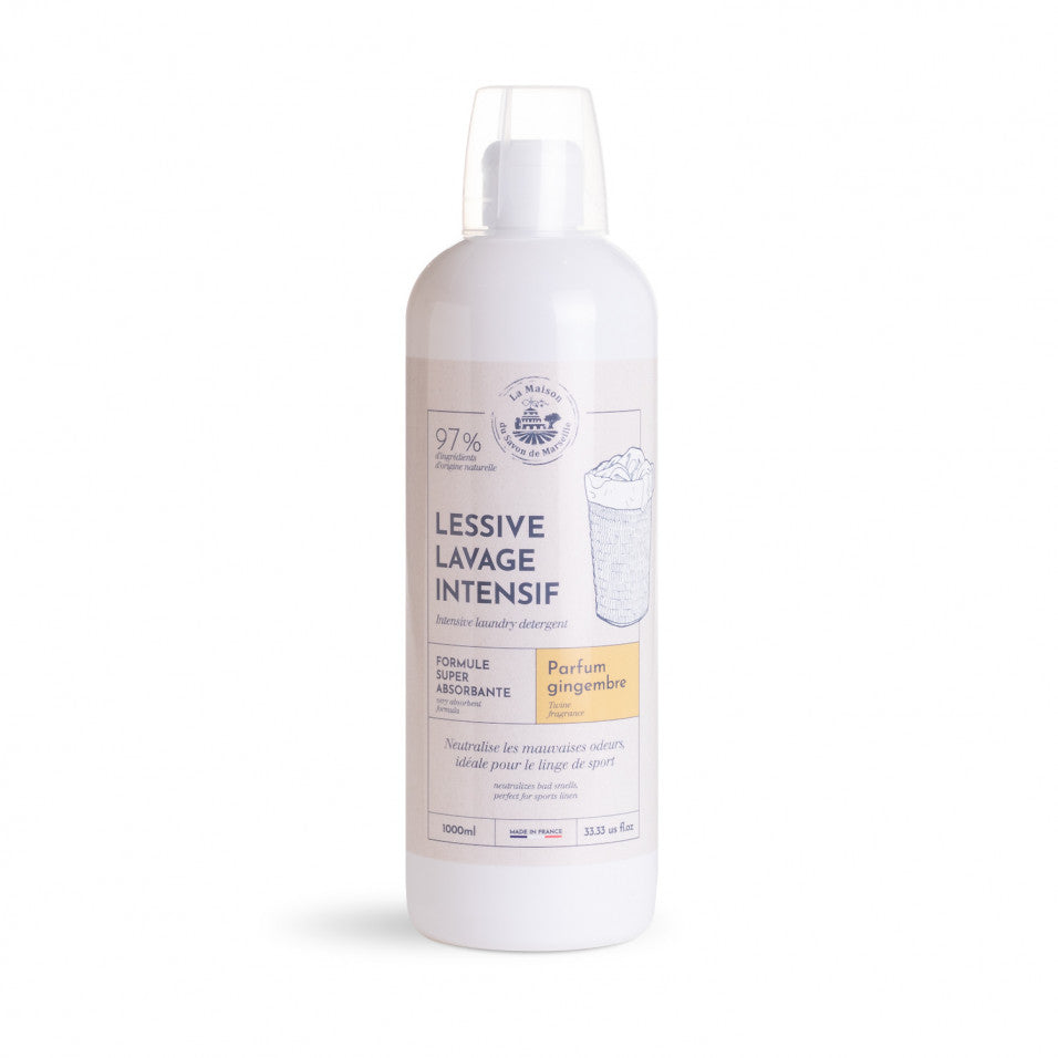 Detergent rufe Intensif, 1L - „Ghimbir”