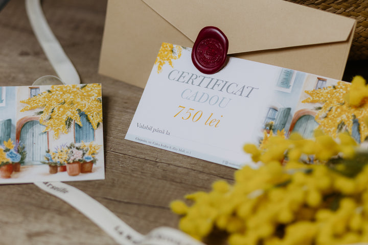 Certificat cadou - 750 lei