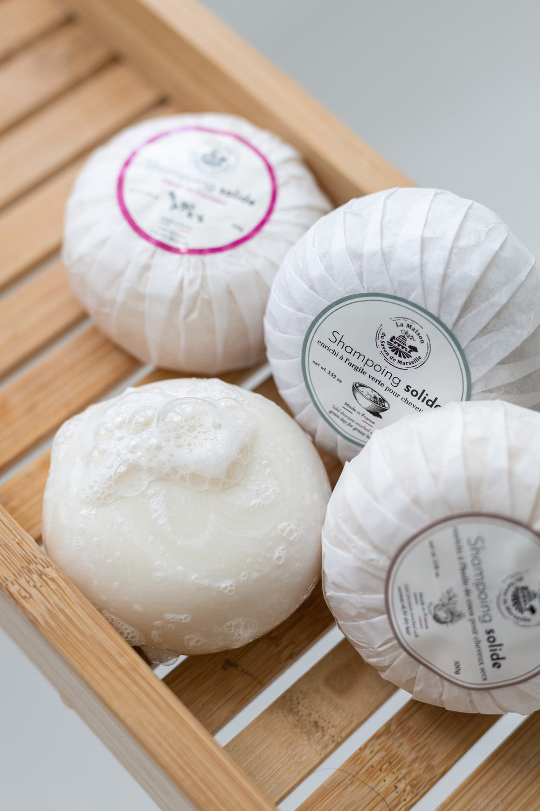 Șampon Solid pentru păr normal - Lapte de Măgăriță 100g
