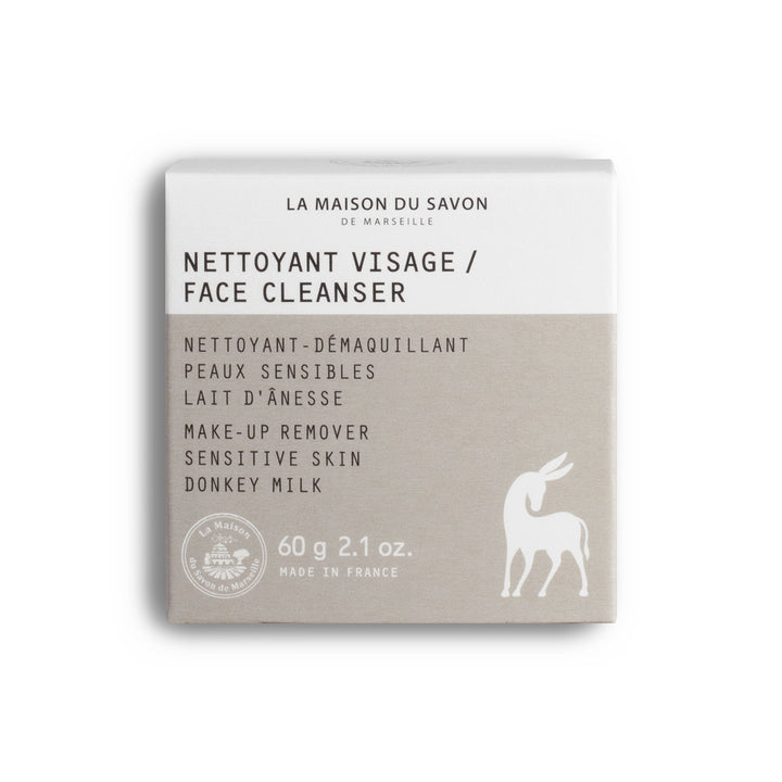 Demachiant & Cleanser Solid Delicat cu Lapte de Măgăriță, 60g