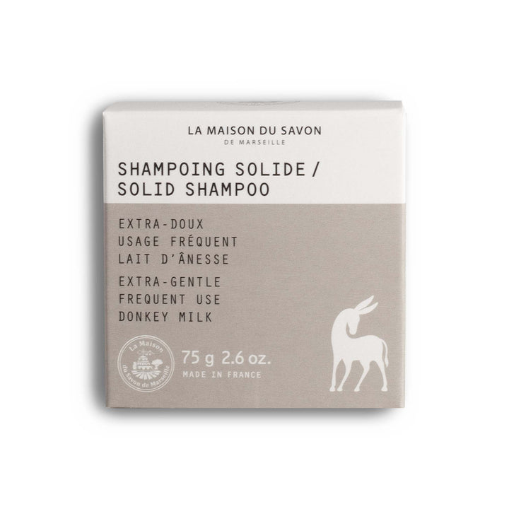 Șampon Solid Extra-Delicat cu Lapte de Măgăriță, 75g