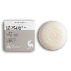 Șampon Solid Extra-Delicat cu Lapte de Măgăriță, 75g