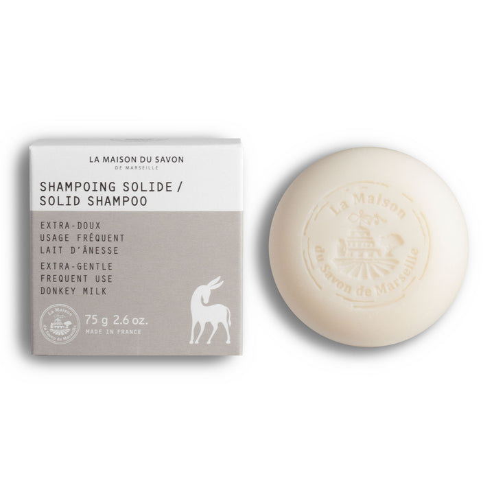 Șampon Solid Extra-Delicat cu Lapte de Măgăriță, 75g