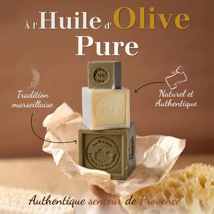 Cub de Săpun de Marsilia - Ulei de Măsline, 600g