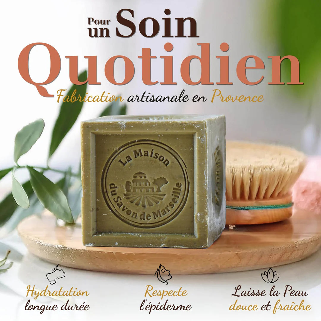 Cub de Săpun de Marsilia - Ulei de Măsline, 600g