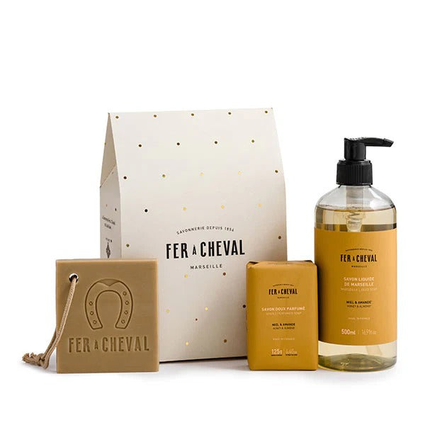 Set cadou Crăciun – Ritual cu aromă de Miere și Migdale