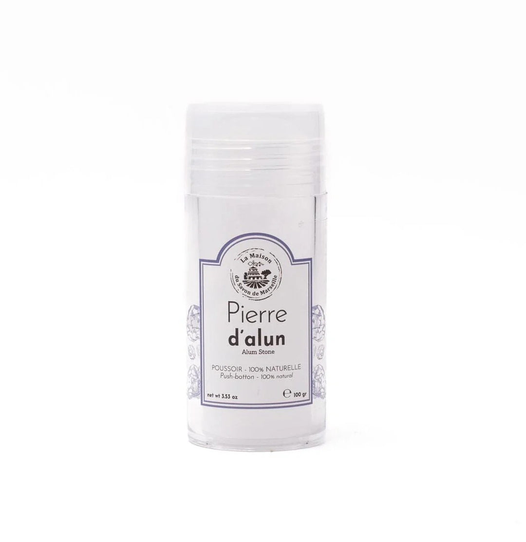 Piatră de Alaun în recipient de plastic - Deodorant natural, 100g