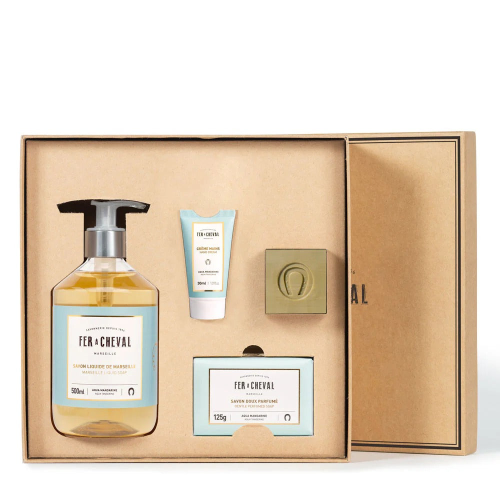 Set Cadou Pur Olive - Prospețime de Aqua Mandarine
