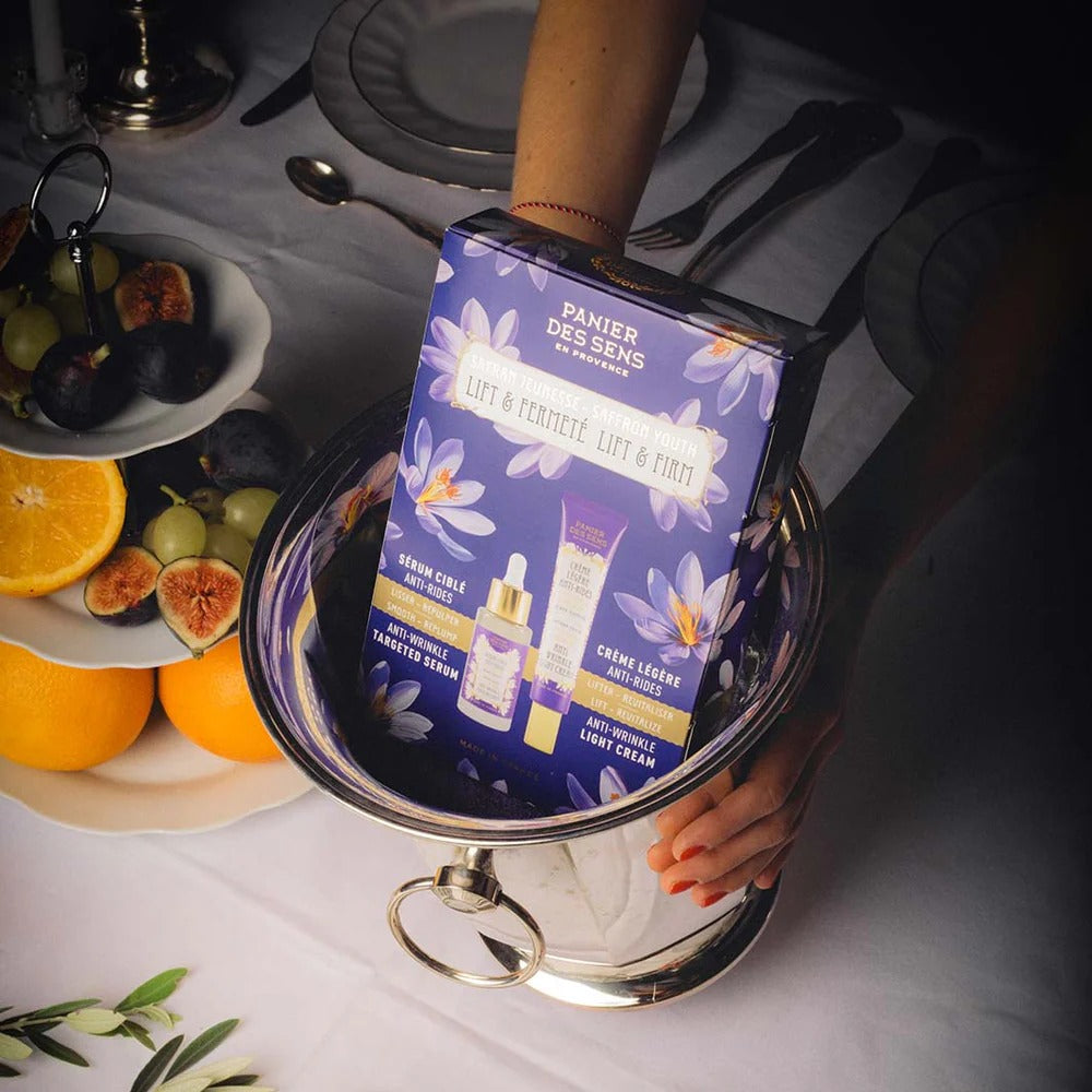 Set îngrijire facială anti-aging Lift & Fermitate - Ser și Cremă lejeră