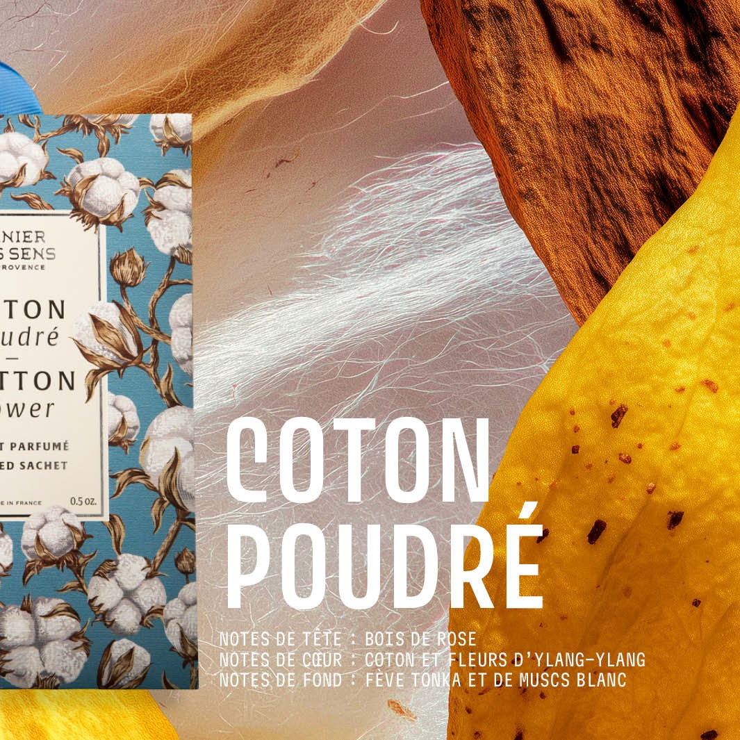 Plic parfumat Coton Poudré 15 g
