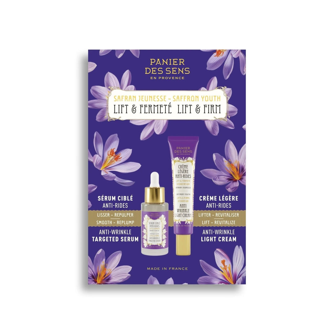 Set îngrijire facială anti-aging Lift & Fermitate - Ser și Cremă lejeră