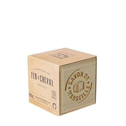 Săpun de Marsilia Cub - Pur OLIVE, 100g