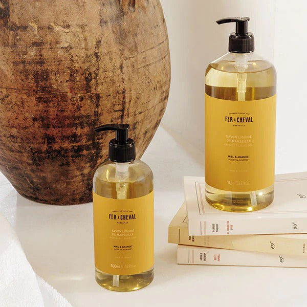 Săpun lichid de Marsilia – Miere & Migdale, 500 ml