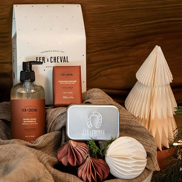 Set cadou Crăciun – Ritual cu aromă de Floare de Portocal