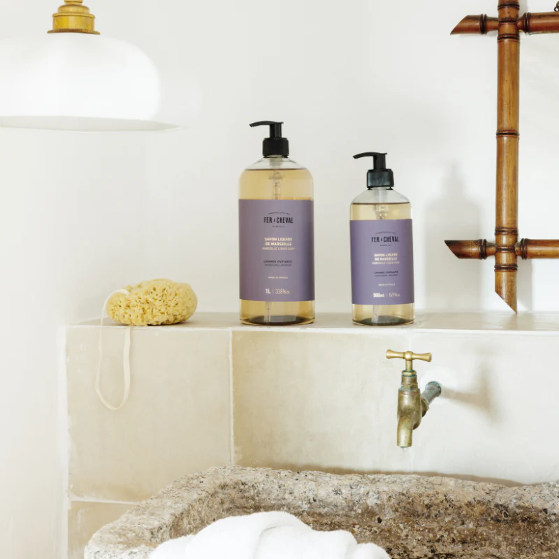 Set premium de trei săpunuri lichide de Marsilia – la alegere