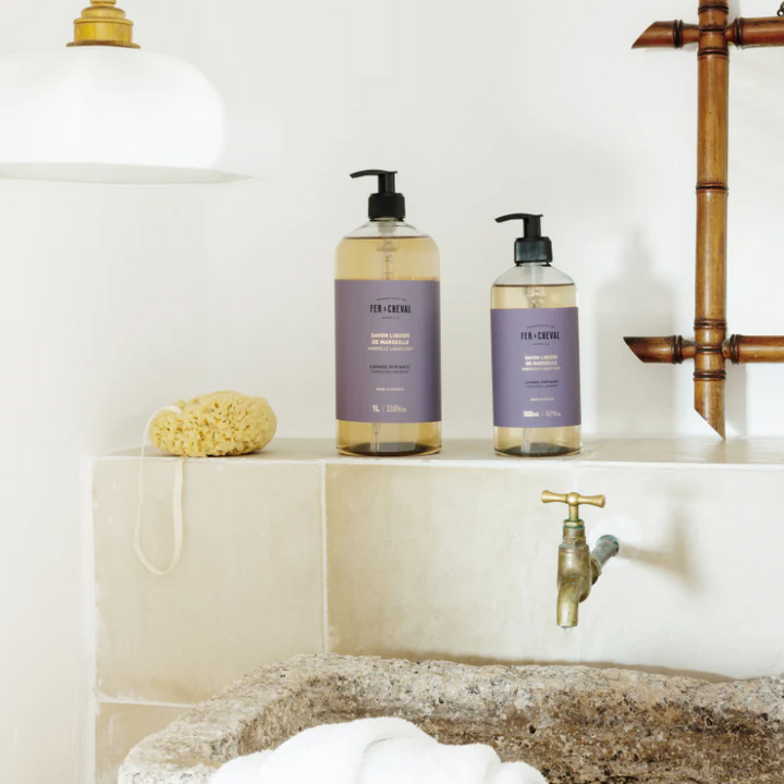 Set premium de trei săpunuri lichide de Marsilia – la alegere