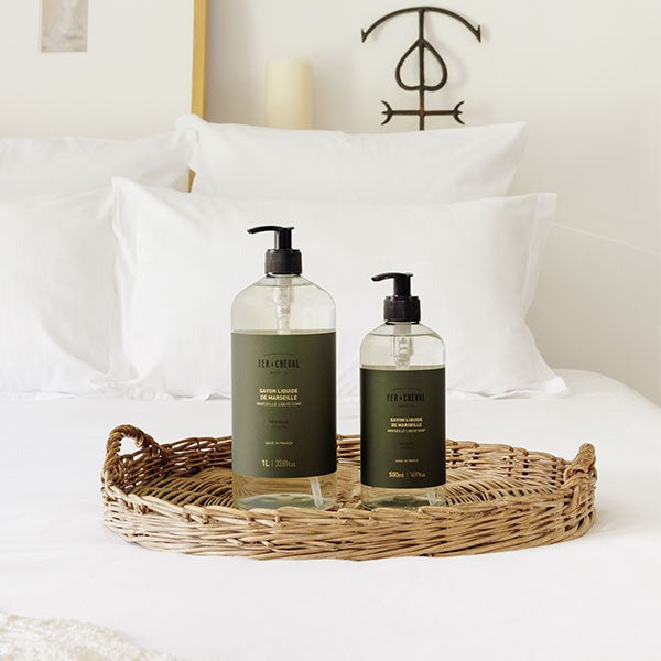 Set premium de trei săpunuri lichide de Marsilia – la alegere