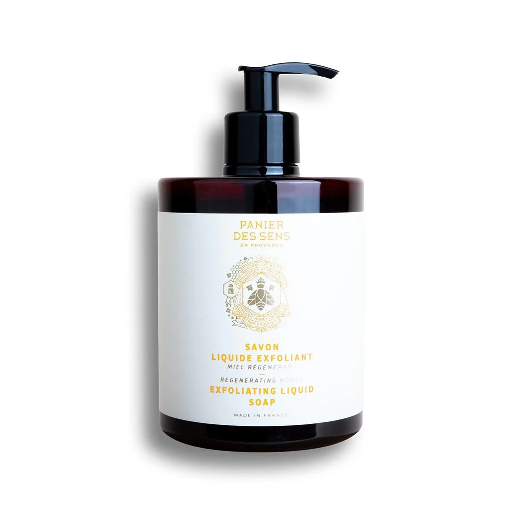 Săpun lichid exfoliant – Miere Regenerantă, 500ml
