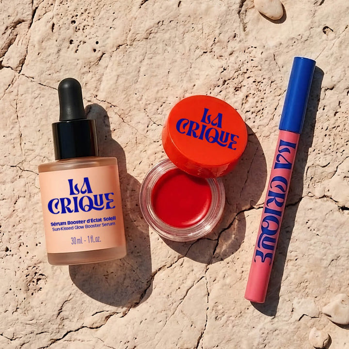 Trio Sun Kiss (Balsam de buze la alegere)