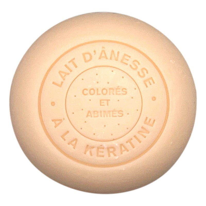 Șampon Solid Păr Vopsit și Deteriorat - Keratină și Lapte de Măgăriță, 110g