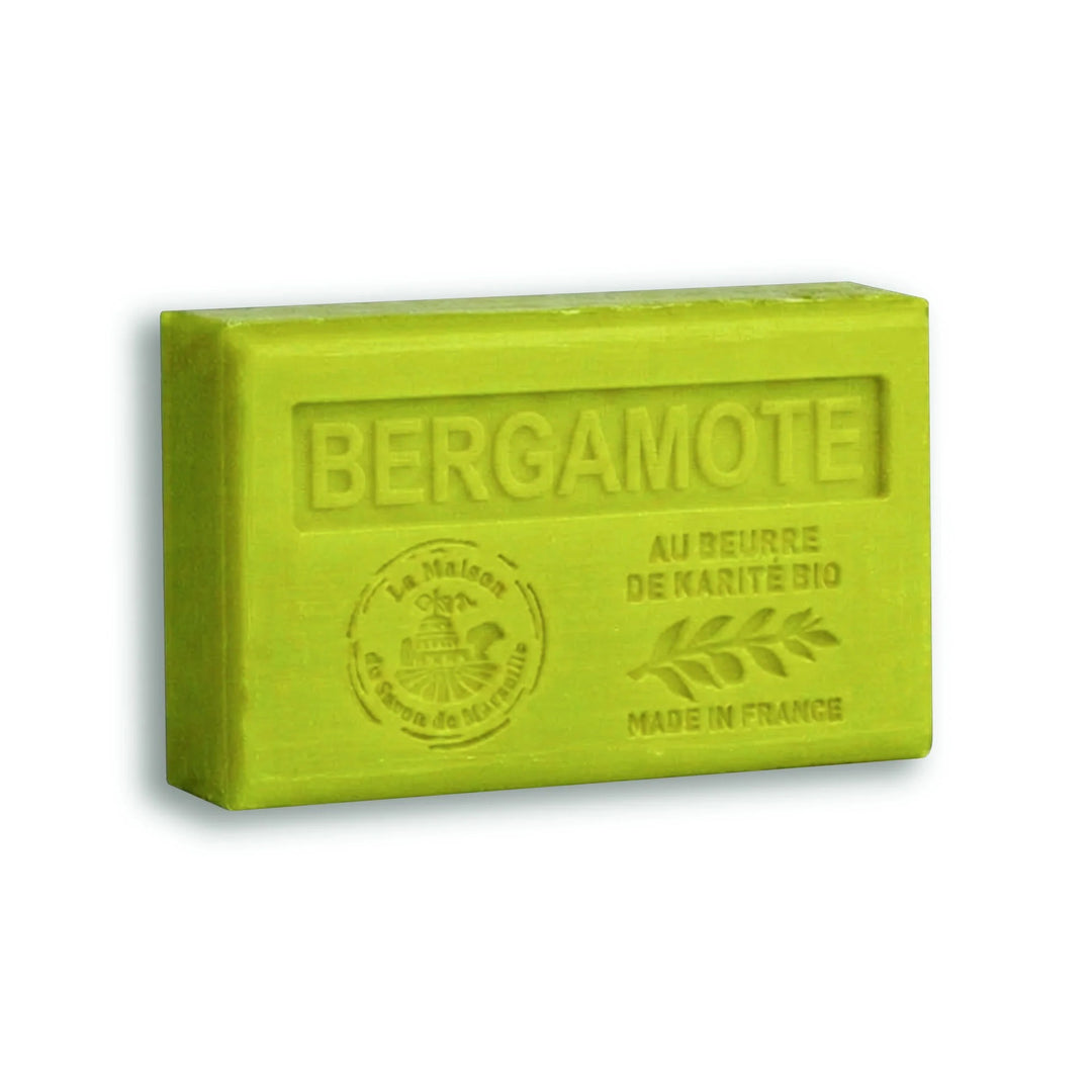 Săpun parfumat, cu unt de shea BIO - Bergamotă, 125g