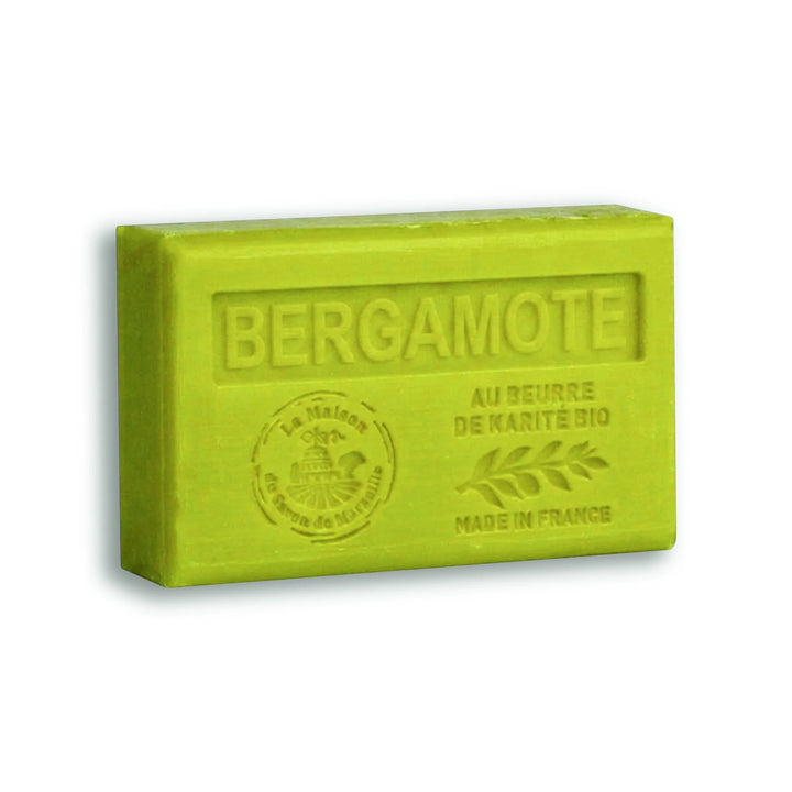 Săpun parfumat, cu unt de shea BIO - Bergamotă, 125g