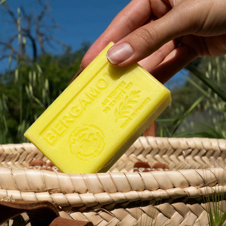 Săpun parfumat, cu unt de shea BIO - Bergamotă, 125g