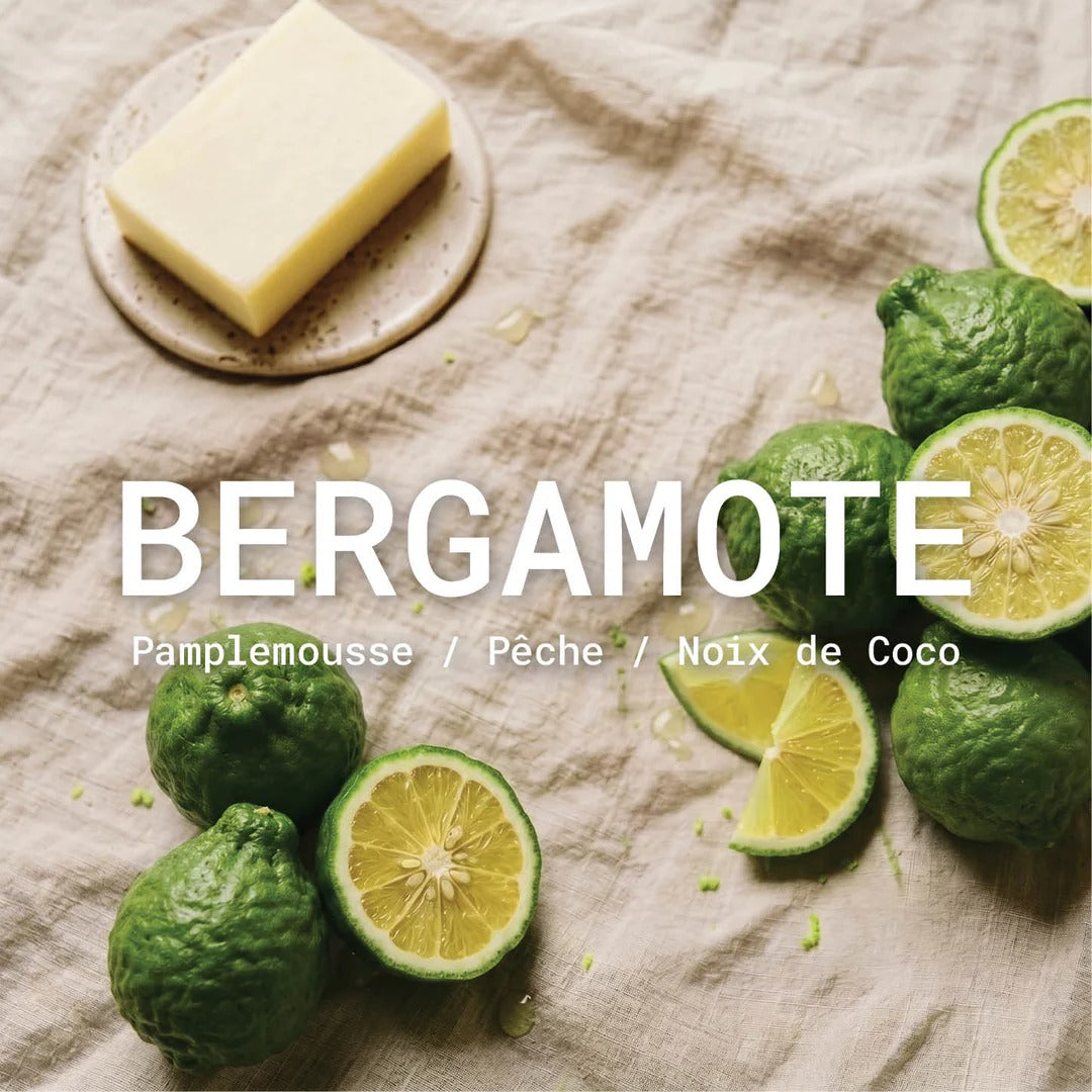 Săpun parfumat, cu unt de shea BIO - Bergamotă, 125g