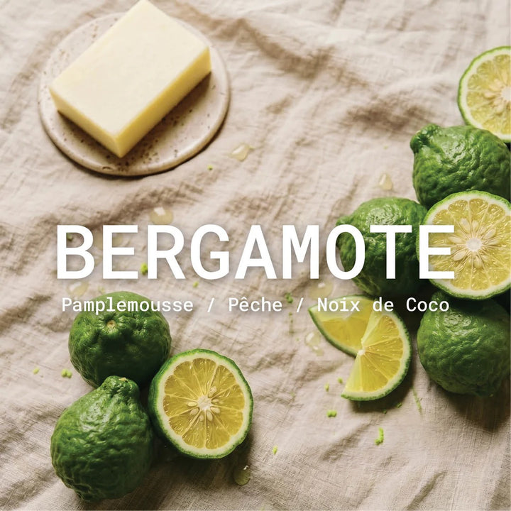 Săpun parfumat, cu unt de shea BIO - Bergamotă, 125g