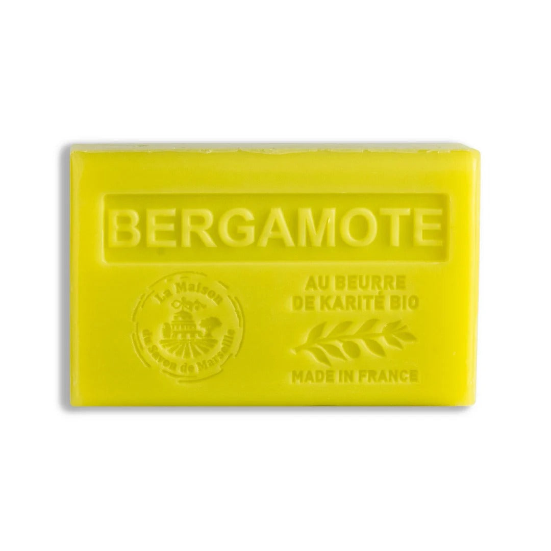 Săpun parfumat, cu unt de shea BIO - Bergamotă, 125g