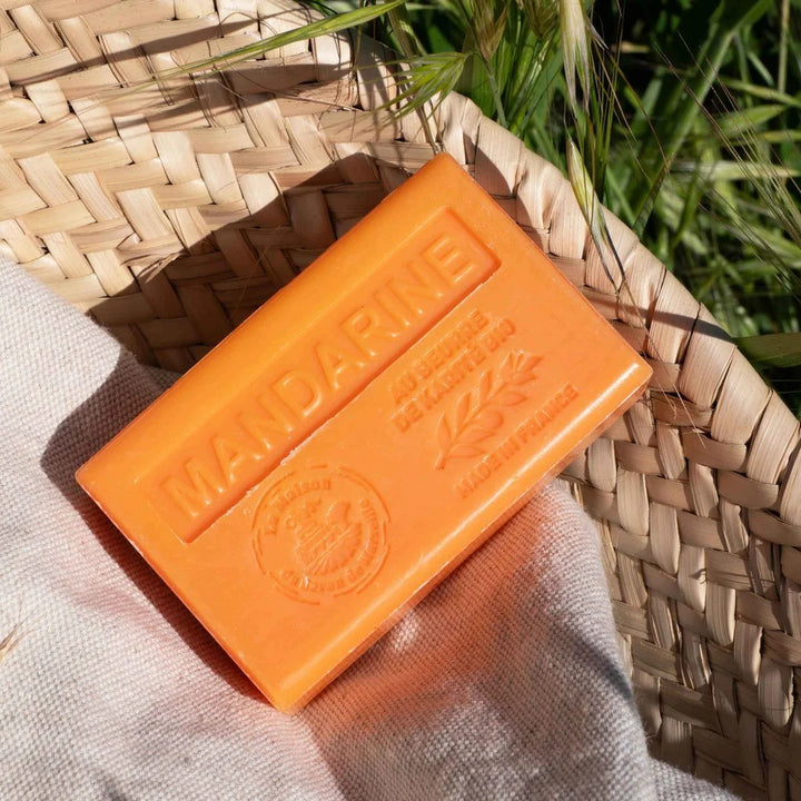 Săpun parfumat, cu unt de shea BIO - Mandarină, 125g