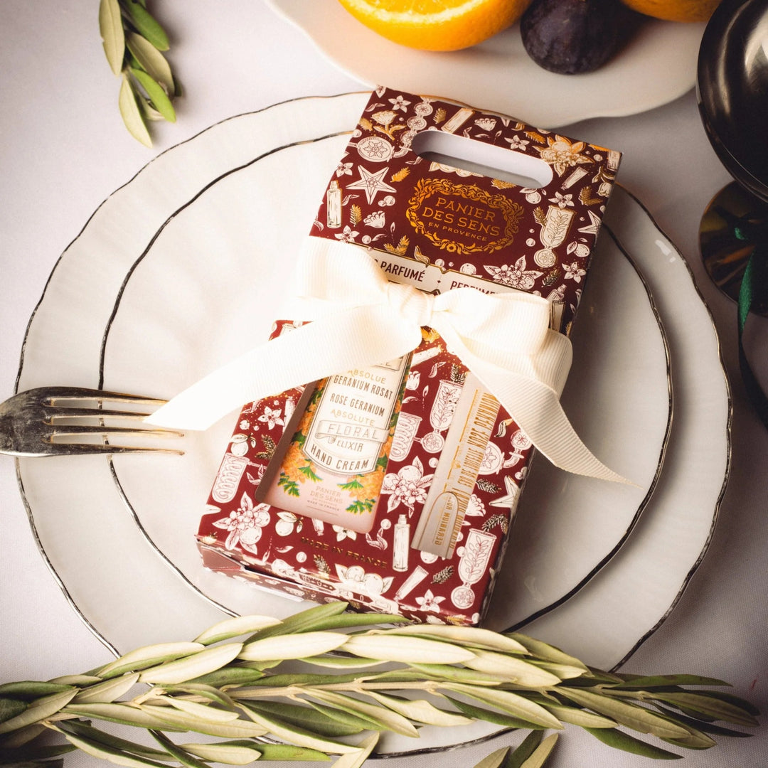 Set duo de Crăciun – Geranium Rosat