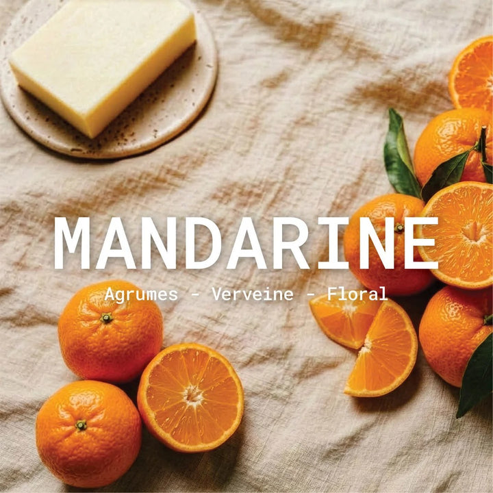 Săpun parfumat, cu unt de shea BIO - Mandarină, 125g