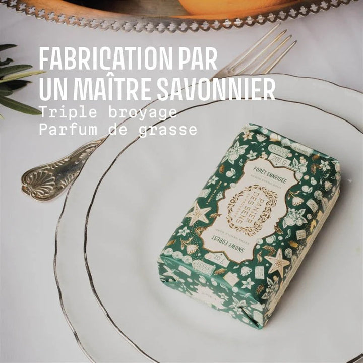 Săpun Pădure Înzăpezită 200g – Ediție limitată de Crăciun