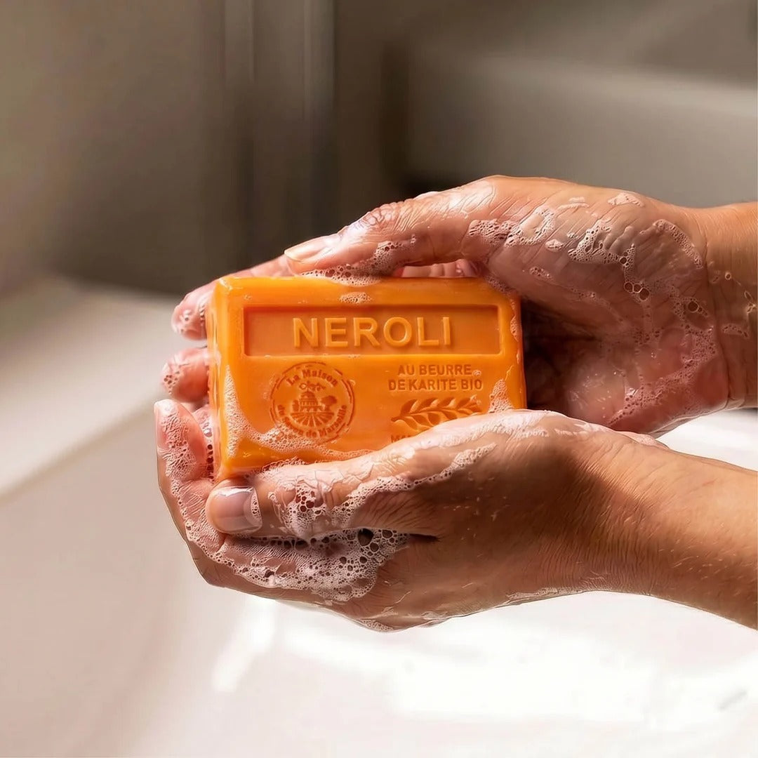 Săpun parfumat, cu unt de shea BIO - Neroli, 125g