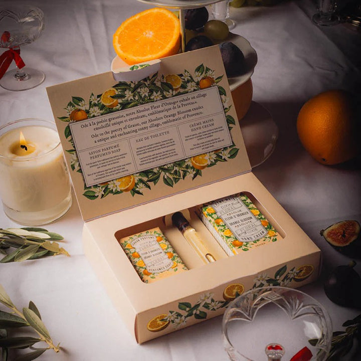 Set cadou de îngrijire cu Floare de Portocal