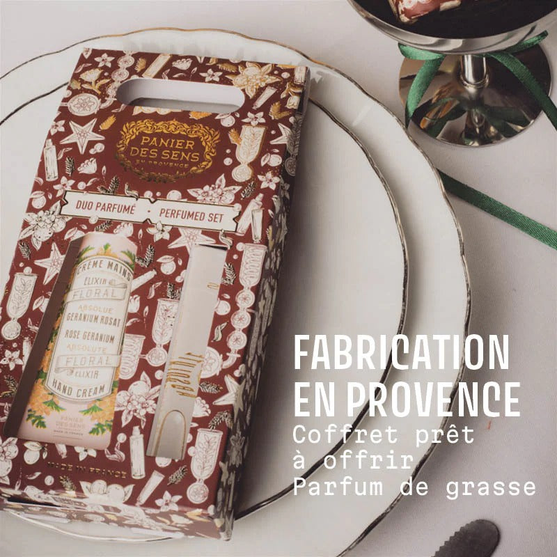 Set duo de Crăciun – Geranium Rosat