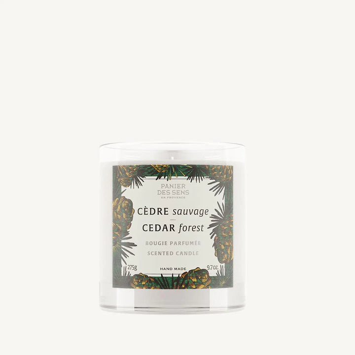 Lumânare parfumată ceară vegetală, 275g - Parfum Lemn de Cedru