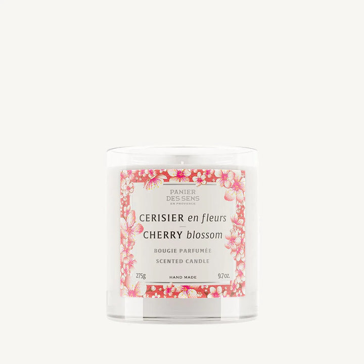 Lumânare parfumată ceară vegetală, 275g - Parfum Cireș Înflorit
