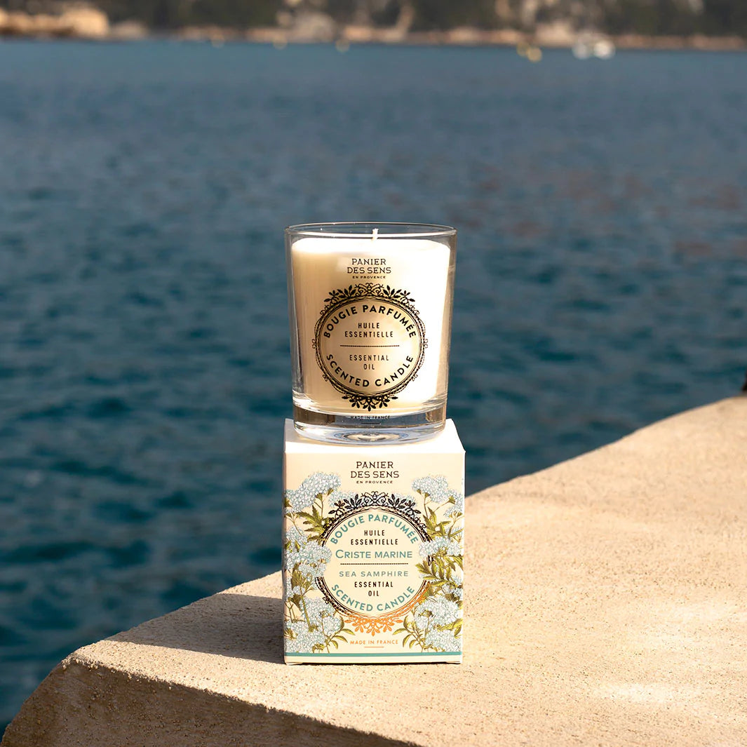 Lumânare parfumată, 180g - Safir Marin