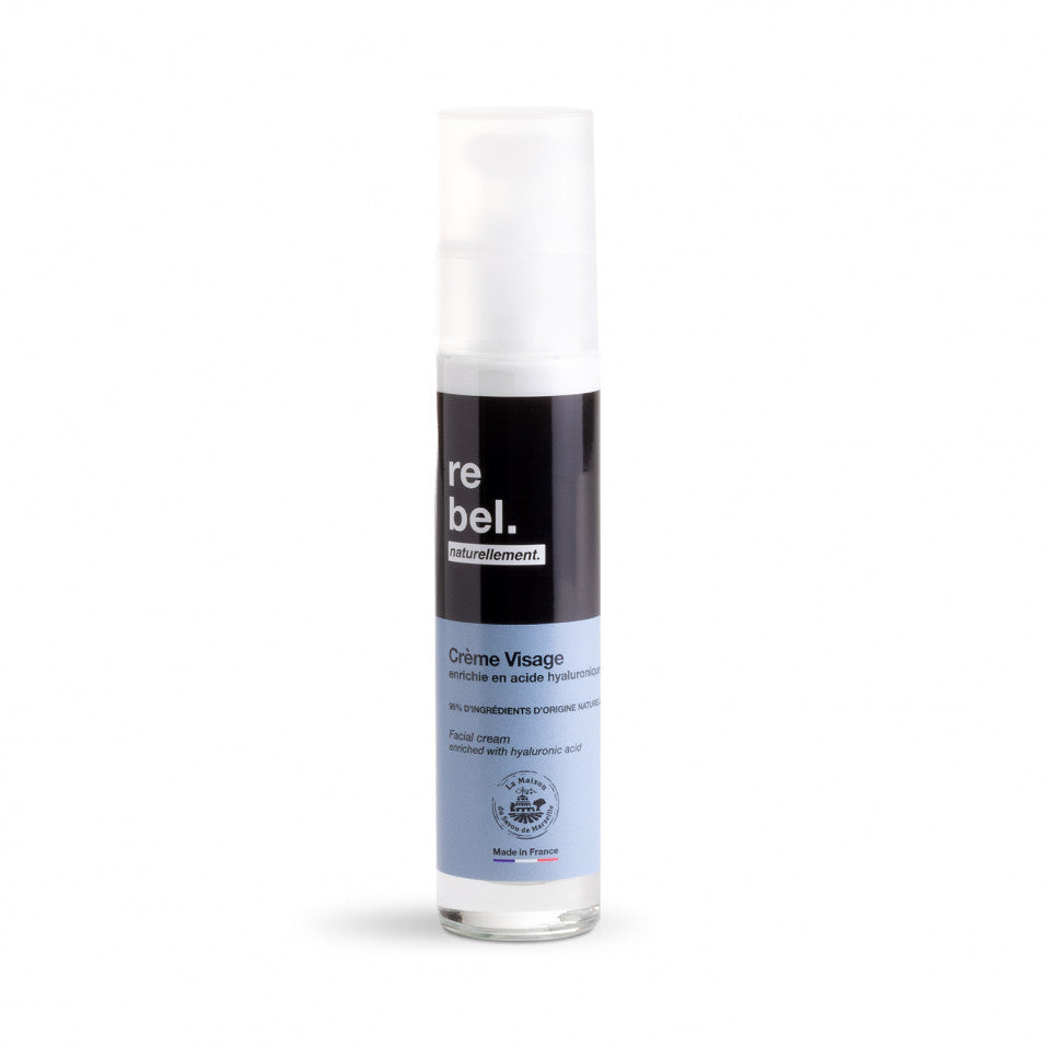 Cremă de față, cu acid hialuronic - REBEL 50ml